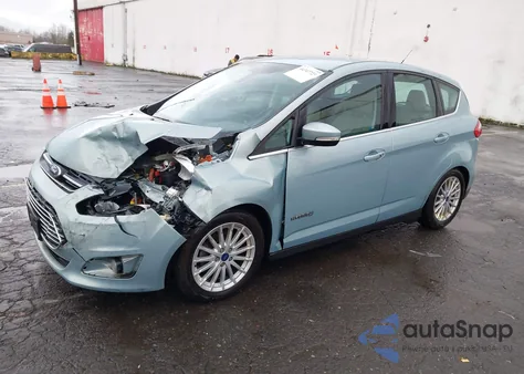 2014 Ford C-Max Hybrid Sel z USA, uszkodzony, nr VIN 1FADP5BU5EL520796